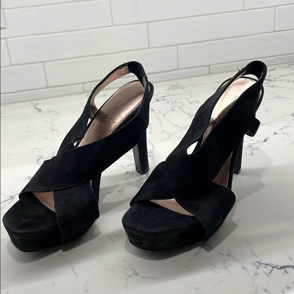 Nine West black size 8 heels - Picture 1 of 4
